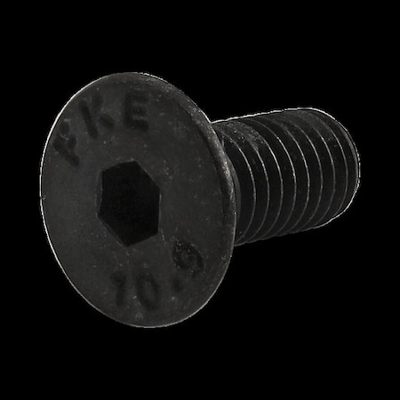 80/20 M5-0.80 Socket Head Cap Screw, Flat, Black Oxide Steel, 12 mm Length 11-5712