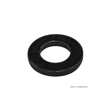 80/20 Flat Washer, For Screw Size M6 , Steel Zinc Plated Finish 11-6041