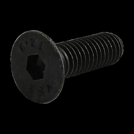 80/20 M6-1.00 Socket Head Cap Screw, Flat, Black Oxide Steel, 20 mm Length 11-6720
