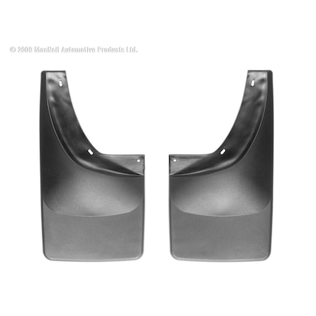 Weathertech No Drill Mud Flaps, Black, 120007 120007