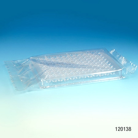 Globe Scientific Microtest Plate, 96 Well, Ps, PK50 120138