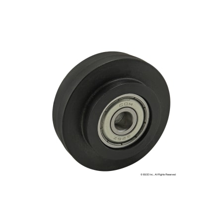 80/20 Roller Wheel 39 Slot10 Nylon Blk 12018