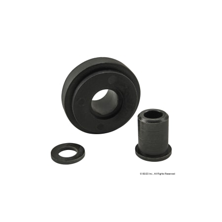 80/20 Roller Wheel 29 Slot6 Nylon Blk 12024