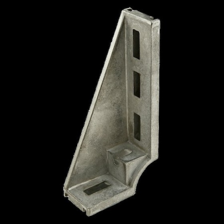 80/20 Aluminum Floor Mount Bracket, Left 45S 12028