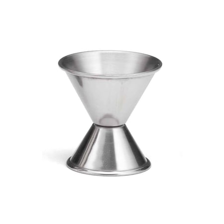 Tablecraft Jigger W/Capacity Stamping, SS, .5OZ/1OZ 1202