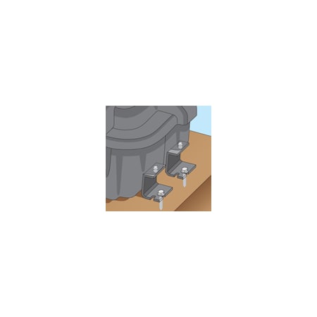 Quickcable Commercial Battery Box, Mounting Kit 120334-001