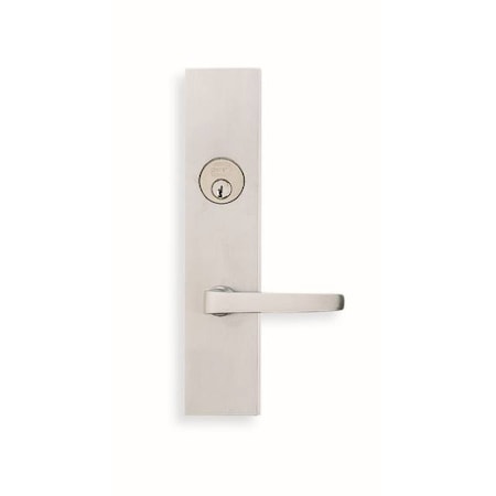 Omnia RH DBL CYL 234BS Mort Stainless 36 LVR 12000 Plate Satin Chrome 12036AC00R3
