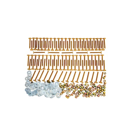 Black Swan Closet Bolts-Brass-Bulk 1/4" X 2-1/4" 12045