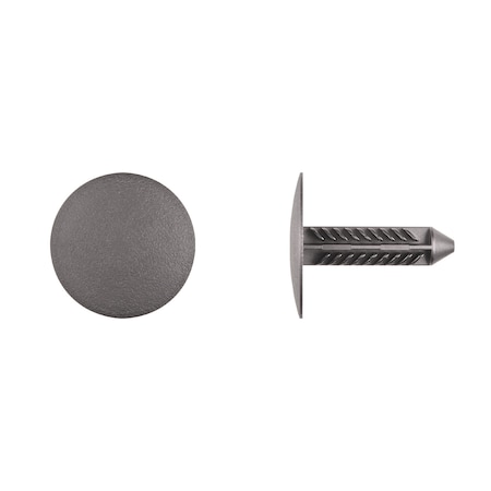 Disco Blk Fender/Headliner Ret 8mm Dia 27mm Stem L PK25 12048PK