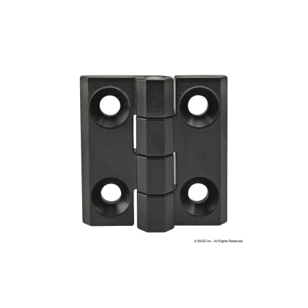 80/20 Standard Hinge Die Cast Zinc Pc Blk 12062