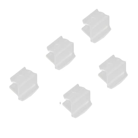 Heathrow Scientific Slide Tray Clasp, Natural, 100 pcs., PK5 120654