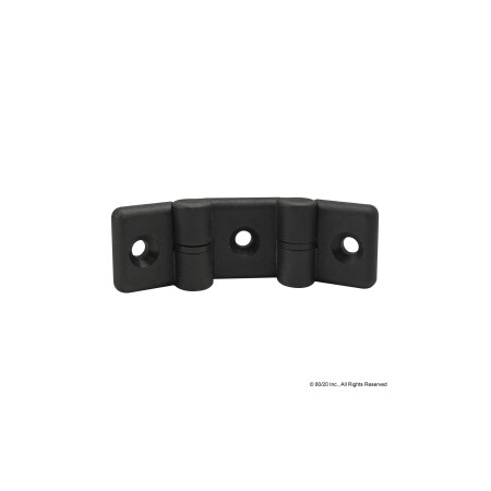 80/20 Double Lift-Off Hinge, Black Nylon 12071