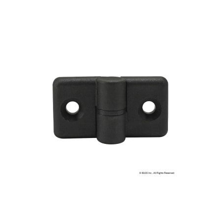 80/20 Lift-Off Hinge Right Tab8 Nylon Blk 12073
