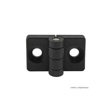 80/20 Standard Hinge 2-Hole Tab5 Nylon Blk 12075