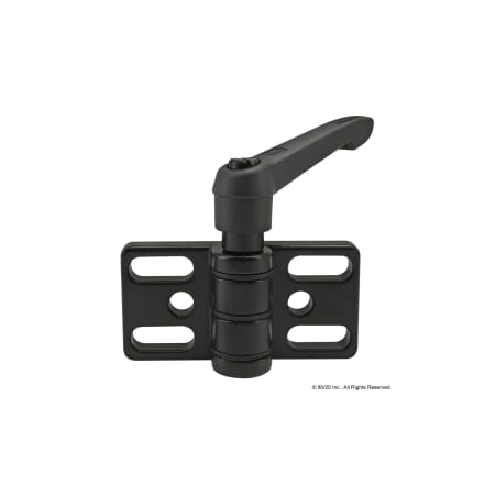 80/20 Slot 4 Hole Lock Zinc Hinge 15/40 Series 12086