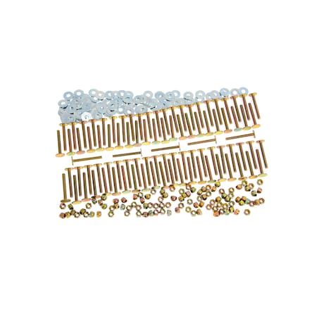 Black Swan Closet Bolts-Brass Plated-Bulk 1/4X1-3/4 12100