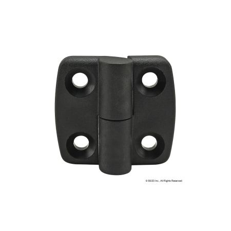80/20 Lift-Off Hinge Right Notab Nylon Blk 12104