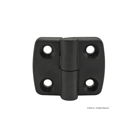 80/20 Lift-Off Hinge Left Notab Nylon Blk 12110