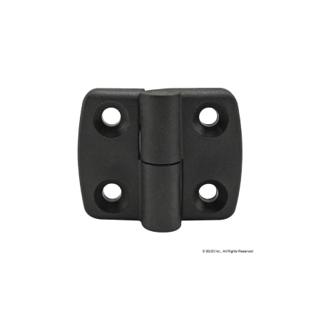 80/20 Lift-Off Hinge Left Tab8 Nylon Blk 12111