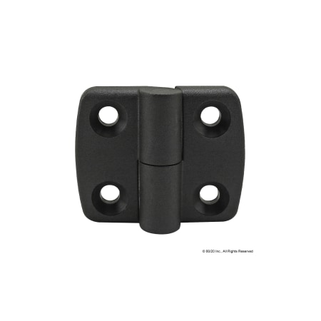 80/20 Lift-Off Hinge Right Notab Nylon Blk 12113