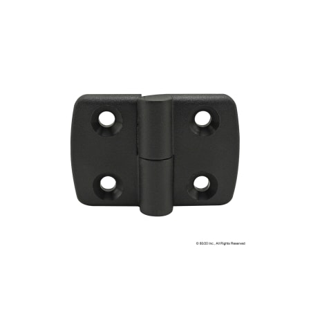 80/20 Lift-Off Hinge Left Tab8 Nylon Blk 12120