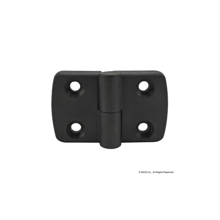 80/20 Lift-Off Hinge Left Tab8 Nylon Blk 12129