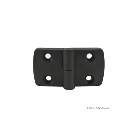 80/20 Lift-Off Hinge Left Notab Nylon Blk 12137