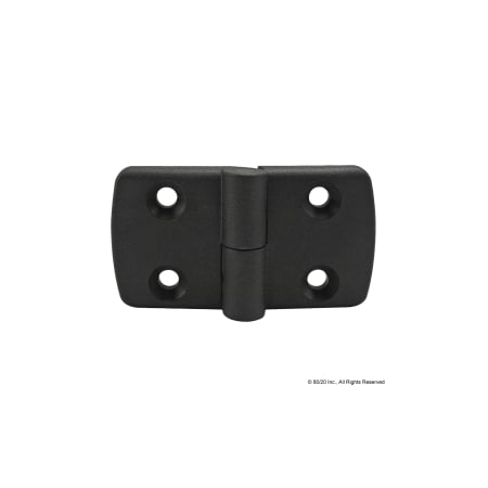 80/20 Lift-Off Hinge Right Tab10 Nylon Blk 12142