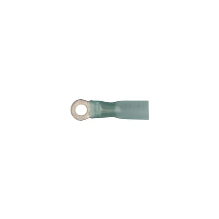 Disco Blue Nyln Crimp Terminal No 8 Stud/Ring Type 16-14 G Wire PK10 12149PK