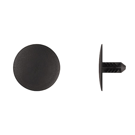 Disco Blk Nyln Hood Insul Ret 7mm Hole 30mm OD Hd Dia PK25 12172PK