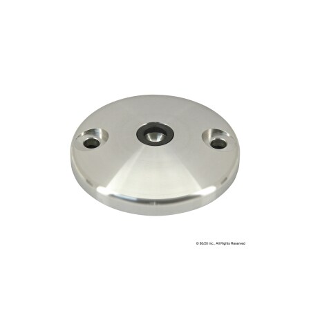 80/20 Swivel Foot Base W/Mount Holes 99mm Dia. 12185