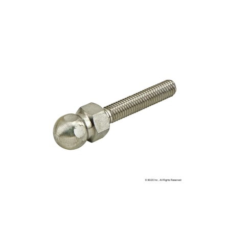 80/20 Threaded Stem For Swivel Base M8X40 ss 12195