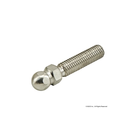 80/20 Threaded Stem For Swivel Base M12X45 ss 12200