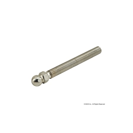 80/20 Threaded Stem For Swivel Base M12X100 ss 12201