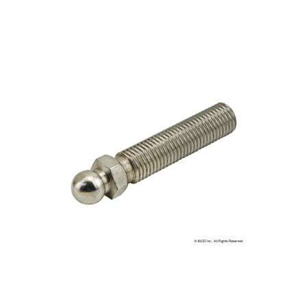 80/20 Threaded Stem For Swivel Base M16X66 ss 12203