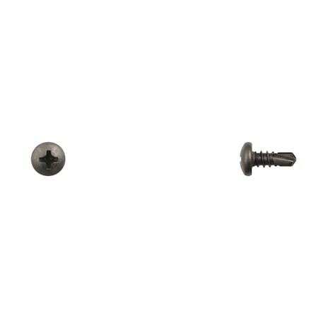 Disco Blk Finish Pan Hd Tek Screws 10 x1/2" Phllp No 2 Tek Pnt PK50 12212PK