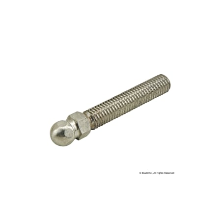 80/20 Swivel Foot Threaded Stem, 1/2-13 X 2.5" 12215
