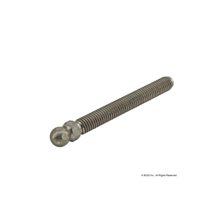 80/20 Swivel Foot Threaded Stem, 1/2-13 X 4.0" 12223