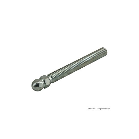 80/20 Swivel Foot Threaded Stem, 1/2-13 X 4.0" 12224