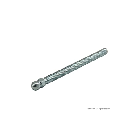 80/20 Swivel Foot Threaded Stem, 1/2-13 X 6.0" 12228