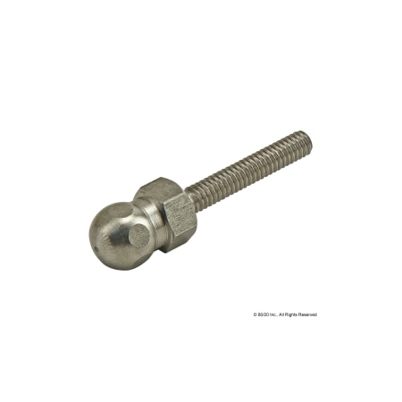 80/20 Swivel Foot Threaded Stem, 1/4-20 X 1.5" 12229