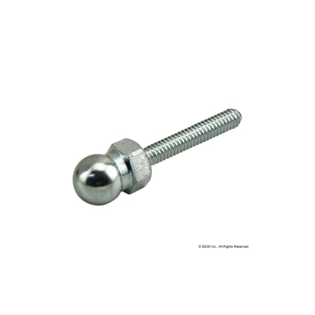 80/20 Swivel Foot Threaded Stem, 1/4-20 X 1.5" 12230