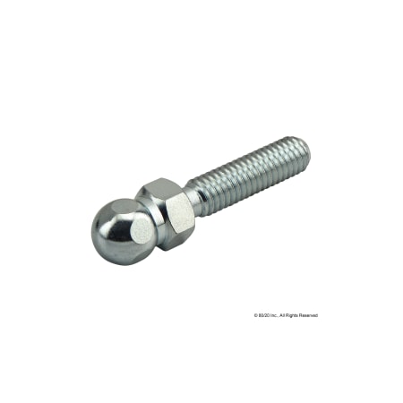 80/20 Swivel Foot Threaded Stem, 3/8-16 X 1.5" 12238