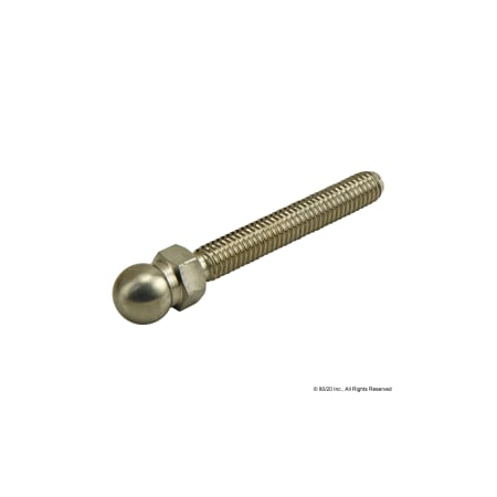 80/20 Swivel Foot Threaded Stem, 3/8-16 X 2.5" 12239