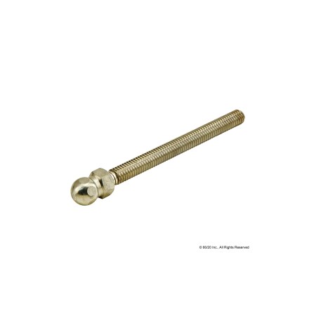 80/20 Swivel Foot Threaded Stem, 3/8-16 X 4.0" 12241