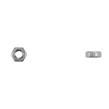Disco Hex Nut, 1/4"-20, Bright Zinc Plated 12243PK
