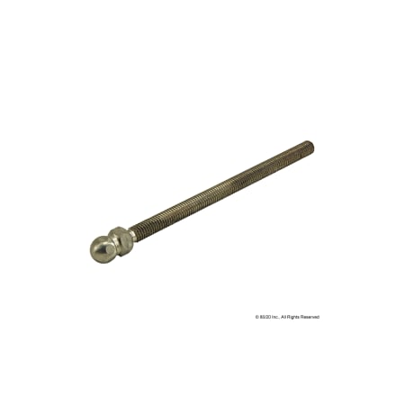 80/20 Swivel Foot Threaded Stem, 3/8-16 X 6.0" 12243