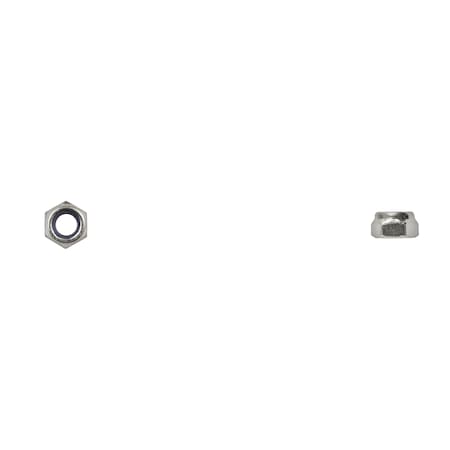 Disco Nylon Insert Lock Nut, M5-0.80, Bright Zinc Plated 12246PK