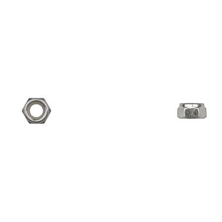 Disco Nylon Insert Lock Nut, M6-1.00, Bright Zinc Plated 12247PK