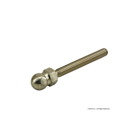 80/20 Swivel Foot Threaded Stem, 5/16-18 X 2.5" 12247